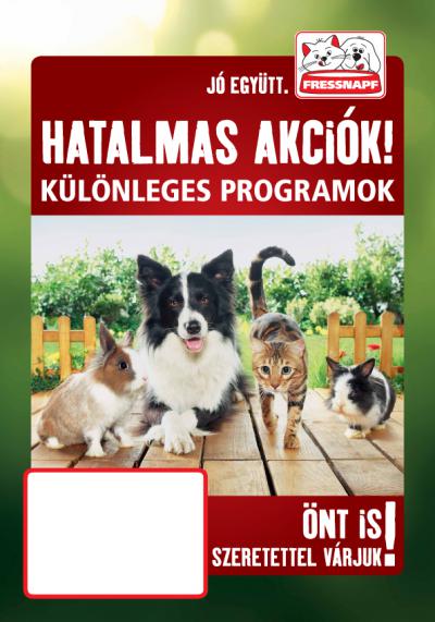 FRESSNAPF action poster plakát