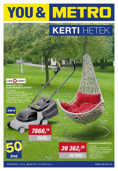 METRO Garden furnitures 2014/07