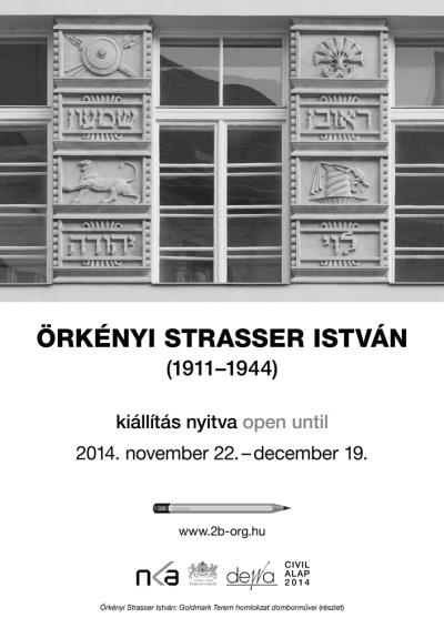 Kiállítási plakát (Örkényi Strasser István)